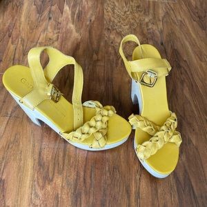 Gap Braided wooden heel shoes
